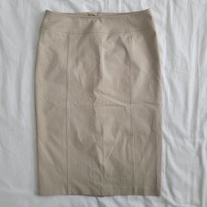 Cream Mini Skirt size 38 Fr